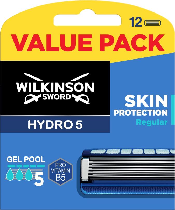 Pánské náhradní hlavice WILKINSON Hydro 5 Skin Protection XXL náhradní hlavice 12 ks