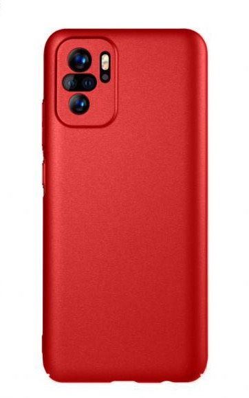 Kryt na mobil Lenuo Leshield pro Xiaomi Redmi Note 10, červený