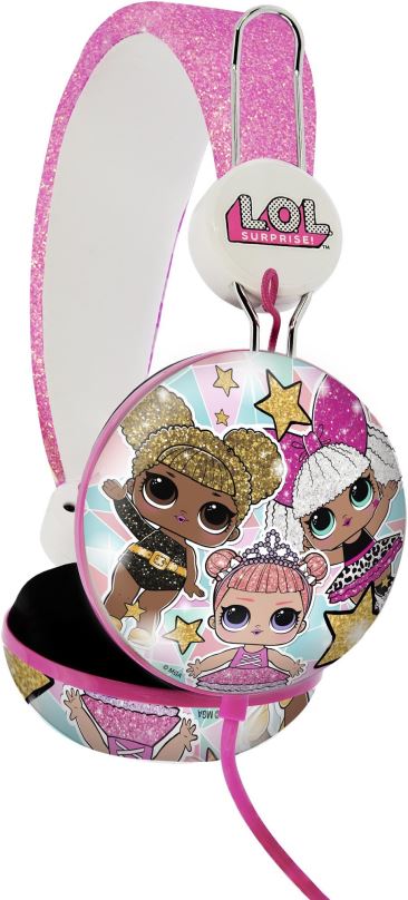 Sluchátka OTL L.O.L. Surprise! Glitter Glam Tween Dome