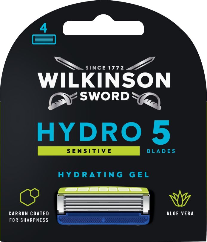 Pánské náhradní hlavice WILKINSON Hydro 5 Skin Protection Sensitive 4 ks