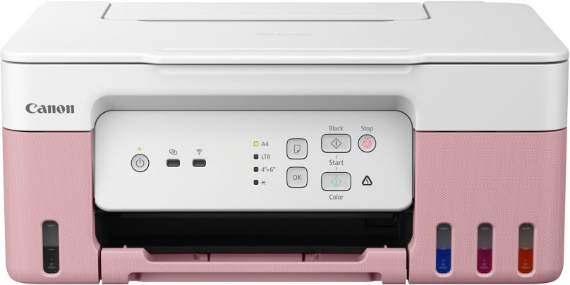 Inkoustová tiskárna Canon PIXMA G3430 růžová