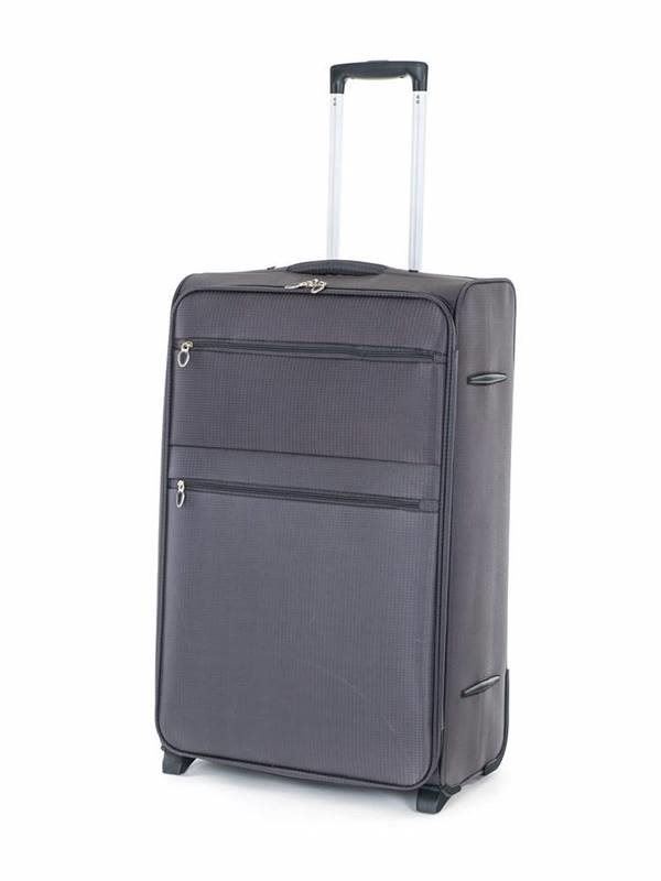 Cestovní kufr TEX15 Kufr cestovní, velký, šedý