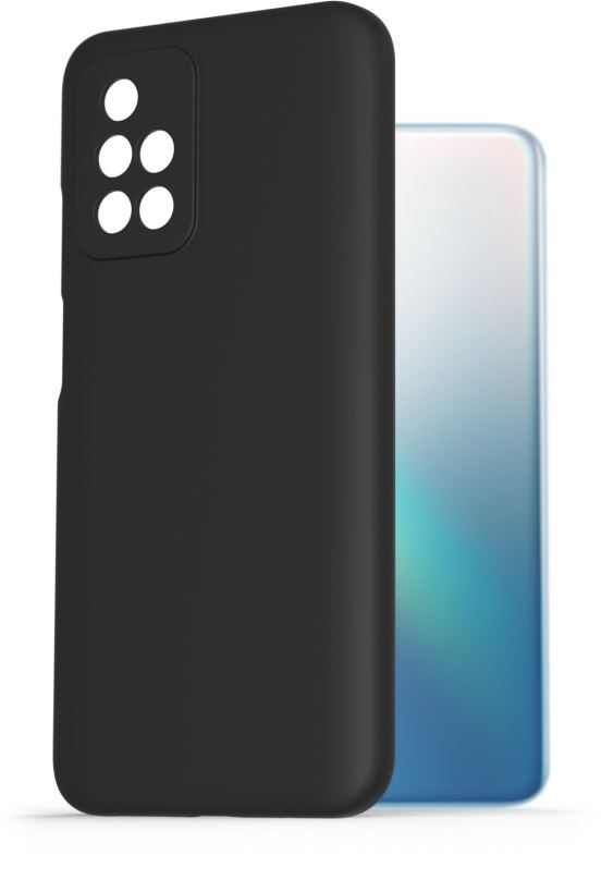 Kryt na mobil AlzaGuard Premium Liquid Silicone Case pro Xiaomi Redmi 10 / 10 (2022) černé