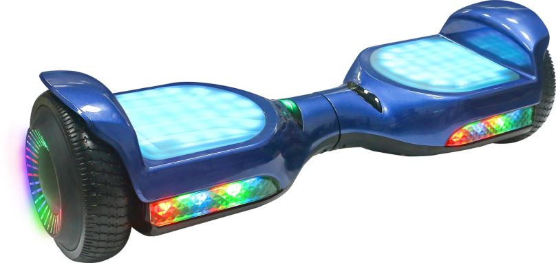 Hoverboard Kolonožka Premium Rainbow modrá