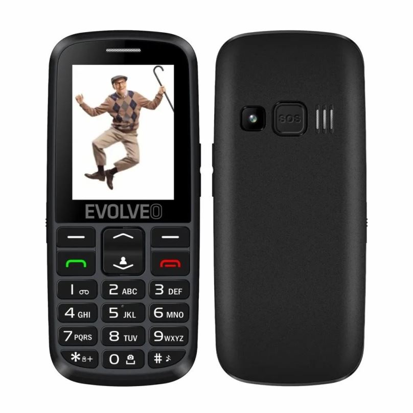 Mobilní telefon EVOLVEO EasyPhone EG černá