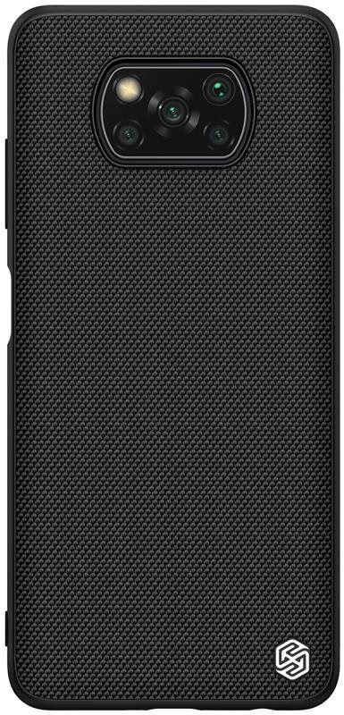 Kryt na mobil Nillkin Textured Hard Case pro Xiaomi Poco X3 NFC/X3 Pro Black