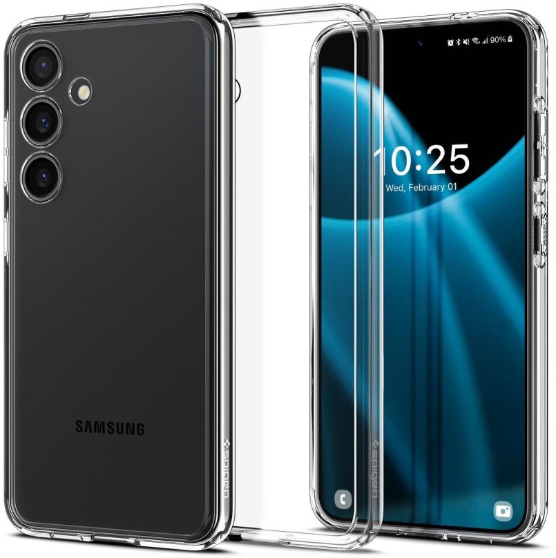 Kryt na mobil Spigen Ultra Hybrid Crystal Clear Samsung Galaxy S24