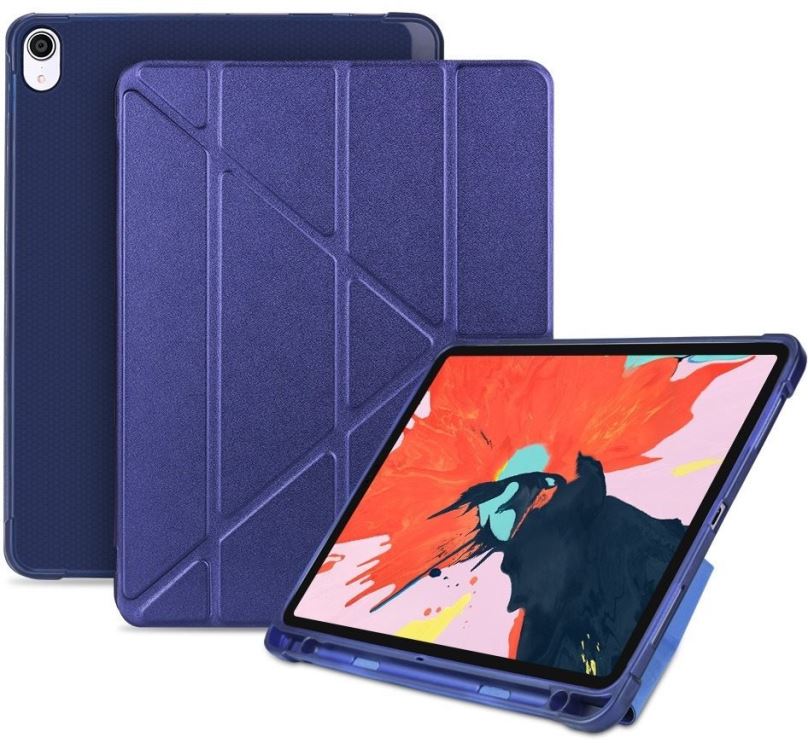 Pouzdro na tablet Epico Fold Flip Case iPad Air 10.9" (2020) - modré
