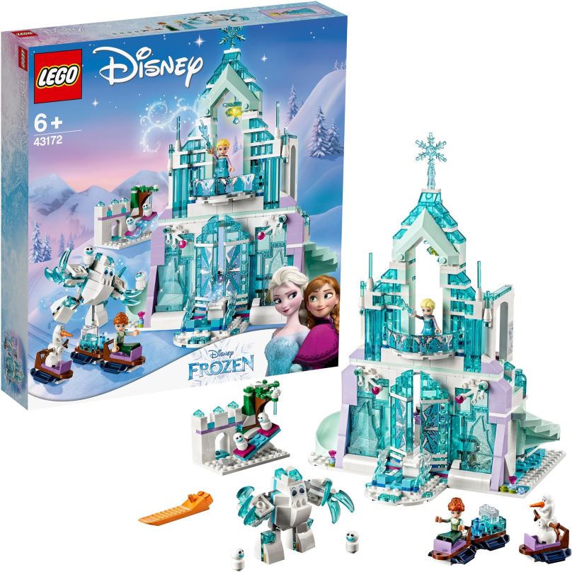 LEGO stavebnice LEGO® Disney Princess™ 43172 Elsa a její kouzelný ledový palác