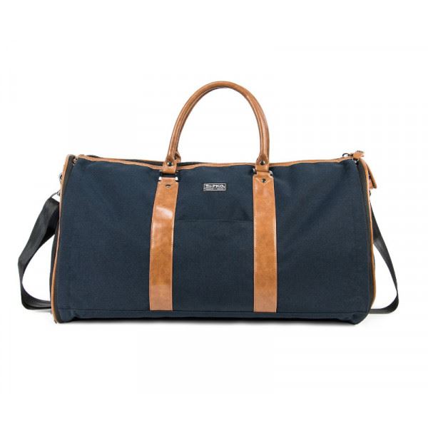 PKG Rosedale – cestovní taška na oblek a 16" notebook, modrá