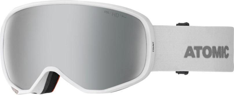 Lyžařské brýle Atomic Count S 360° HD - bílá/stříbrná