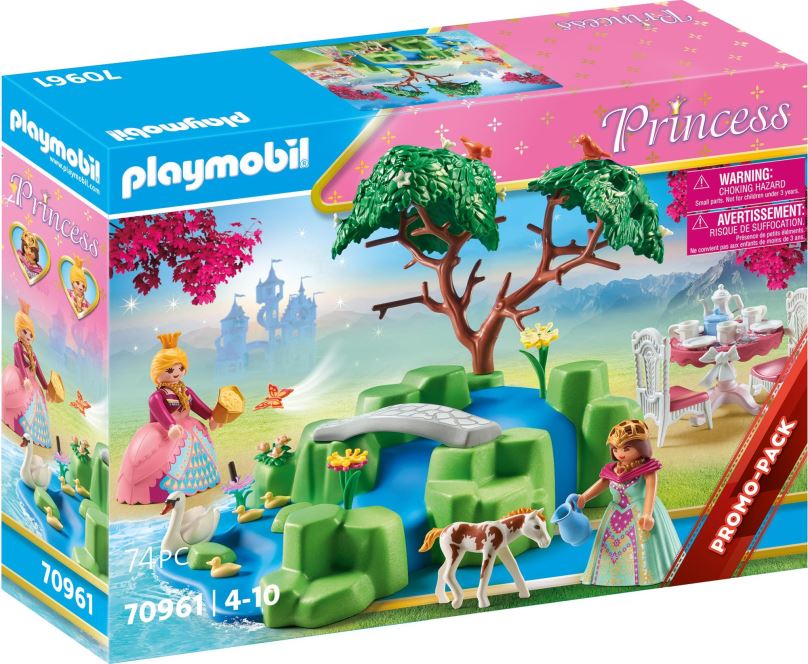 Stavebnice Playmobil 70961 Princezny - Piknik s hříbětem