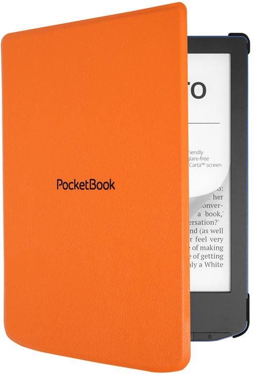 Pouzdro na čtečku knih PocketBook pouzdro Shell pro PocketBook 629, 634, oranžové