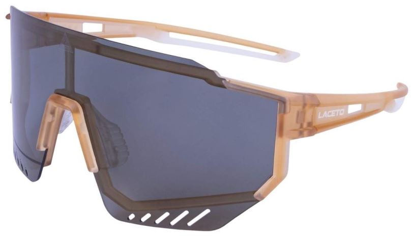 Cyklistické brýle LACETO Ren Polar brown - gold – Polarizační