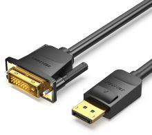 Video kabel Vention DisplayPort (DP) to DVI Cable 1m Black