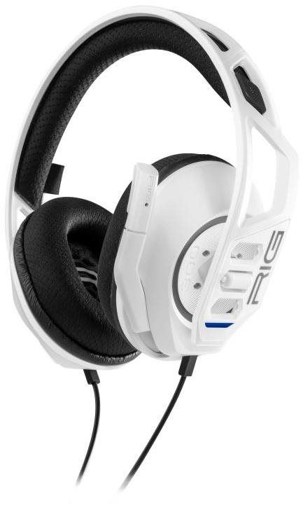Herní sluchátka Nacon RIG 300 PRO HS pro PS4 a PS5 bílá