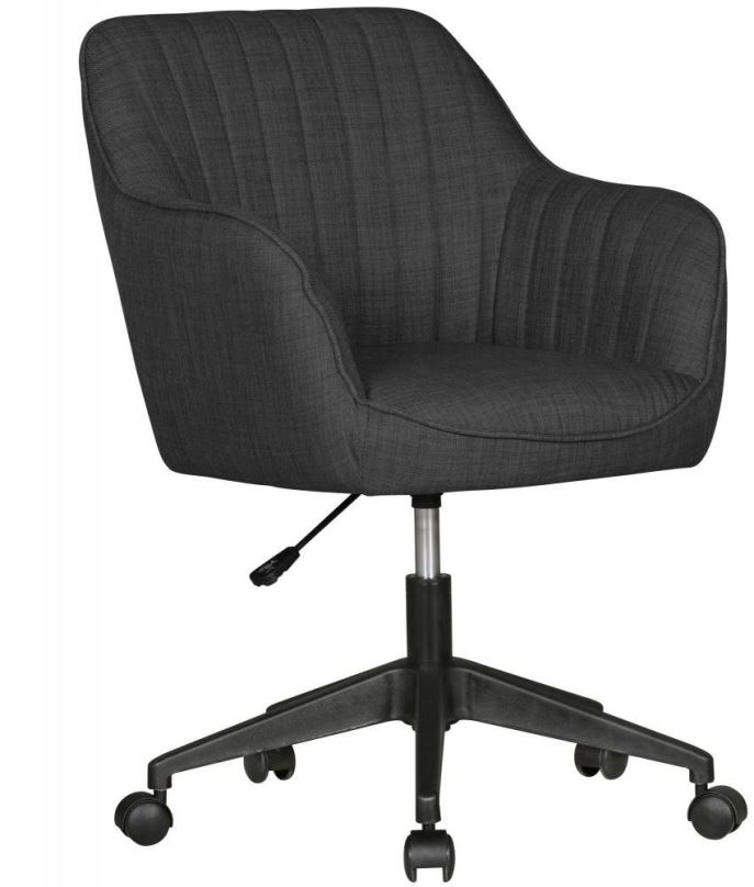 Kancelářská židle BRÜXXI Mara, textilní potahovina, černá