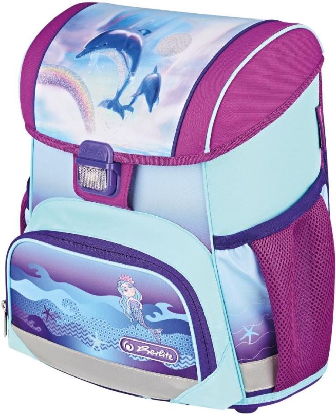 Aktovka HERLITZ Loop Školní taška, delfín, 16L