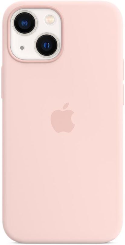 Kryt na mobil Apple iPhone 13 mini Silikonový kryt s MagSafe křídově růžový