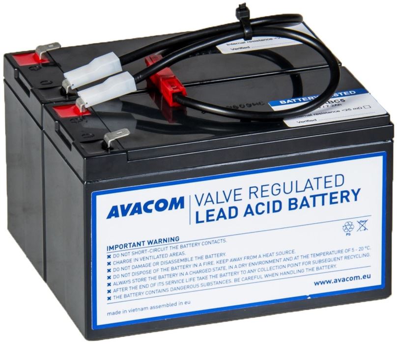 Baterie pro záložní zdroje Avacom náhrada za RBC5 - baterie pro UPS