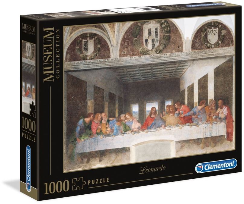Puzzle Puzzle 1000 Leonardo de Vinci - Poslední večeře (muzeum)