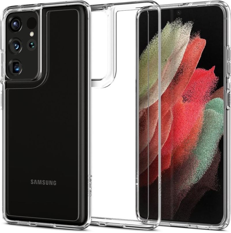 Kryt na mobil Spigen Ultra Hybrid Clear Samsung Galaxy S21 Ultra