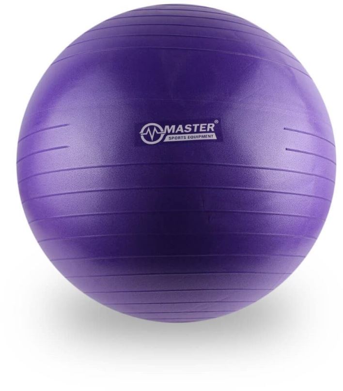 Gymnastický míč MASTER Super Ball průměr 55 cm, fialový