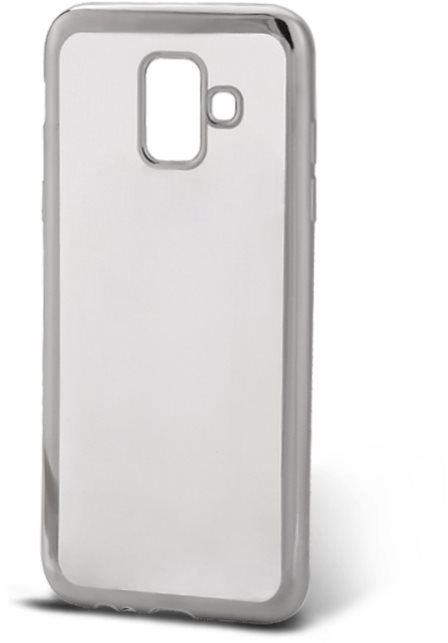 Kryt na mobil Epico Bright pro Samsung Galaxy A6 (2018) - stříbrný