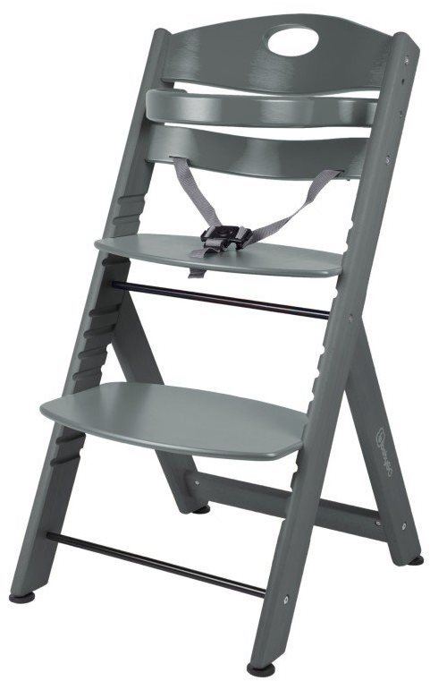 Jídelní židlička BabyGO FAMILY XL šedá
