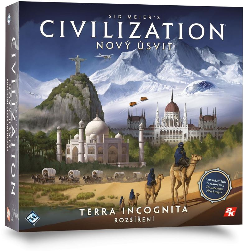 Desková hra Civilizace: Nový úsvit - Terra Incognita rozšíření
