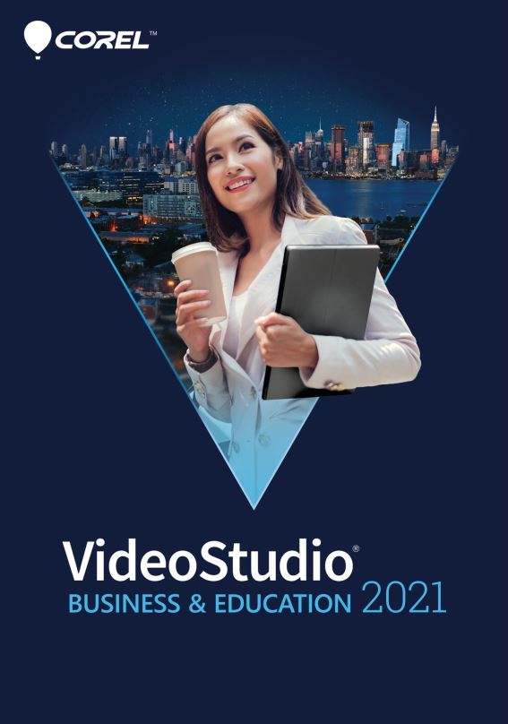 Grafický software Corel VideoStudio 2021 Business & Education, EDU (elektronická licence)
