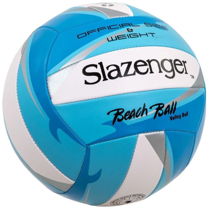 Volejbalový míč Slazenger Volejbalový míč vel. 4, modrý - bílý