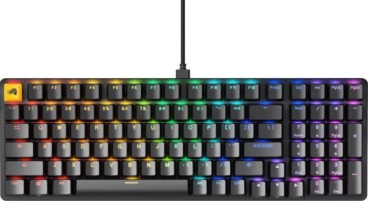 Herní klávesnice Glorious GMMK 2 Full-Size keyboard - Fox Switches, US-Layout, black
