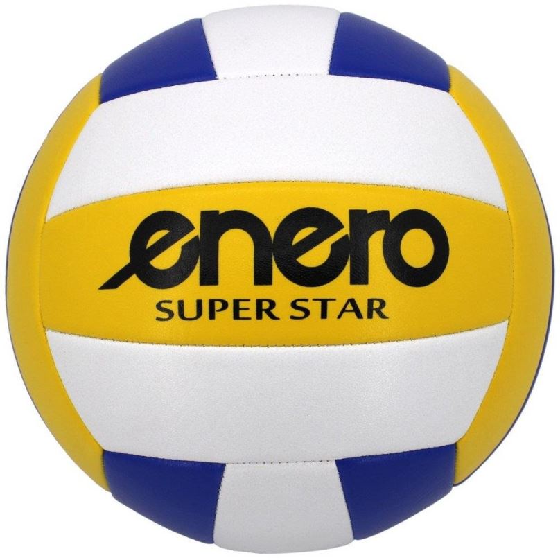 Volejbalový míč Enero Volejbalový míč vel. 5, žluto - modrý - bílý