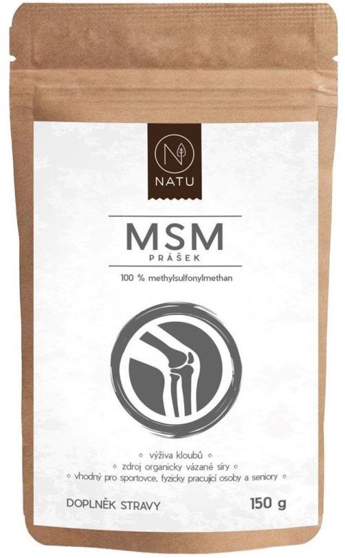 Kloubní výživa NATU MSM prášek 150 g