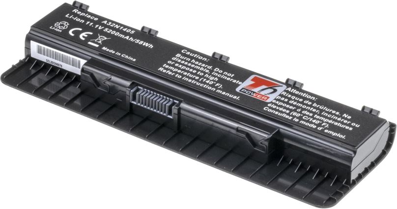 Baterie do notebooku T6 power Asus G741, G771, R555, R751, N551, N751, GL551 serie, 5200mAh, 58Wh, 6cell