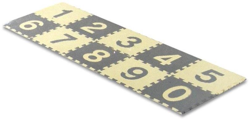 Pěnové puzzle Podložka dětská AGUARD 30x30x1,2 cm - 10ks