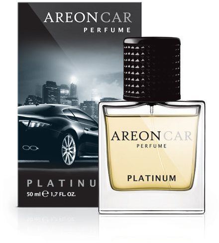 Vůně do auta AREON PERFUME GLASS 50ml Platinum