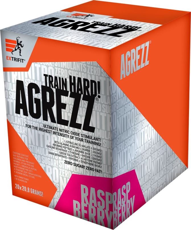 Anabolizér Extrifit Agrezz 20 x 20,8 g raspberry