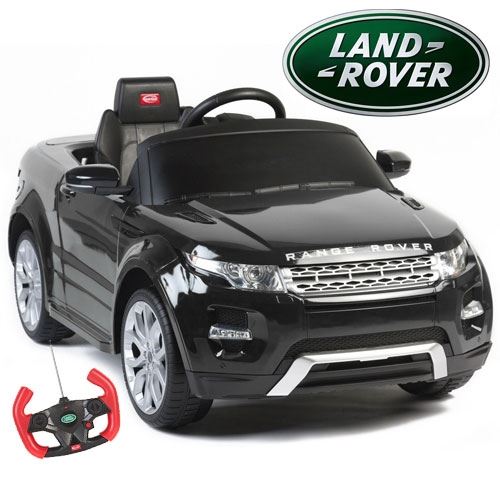 Elektrické auto pro děti Range Rover Evoque, černý
