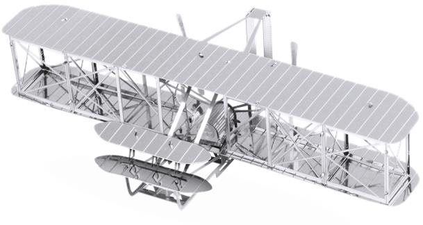 Kovový model Metal Earth Wright Airplane