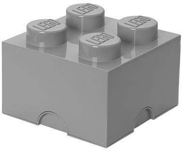 Úložný box LEGO Úložný box 4 250 x 250 x 180 mm - šedý
