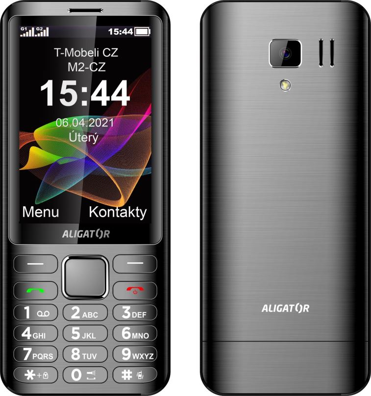 Mobilní telefon Aligator D950 černá