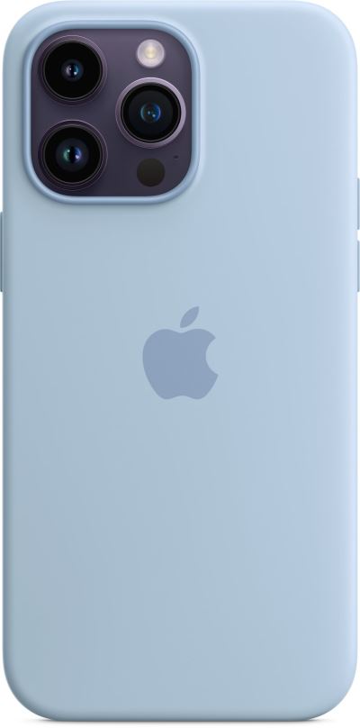 Kryt na mobil Apple iPhone 14 Pro Max Silikonový kryt s MagSafe blankytný