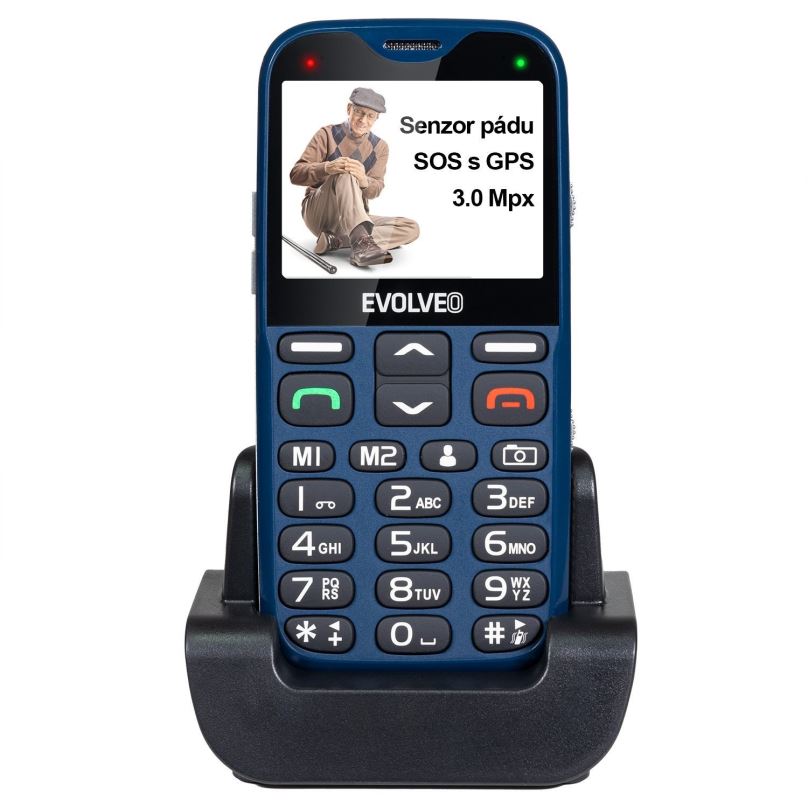 Mobilní telefon EVOLVEO EasyPhone XG modrá