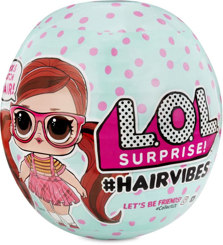 Figurky L.O.L. Surprise #Hairvibes Česatice