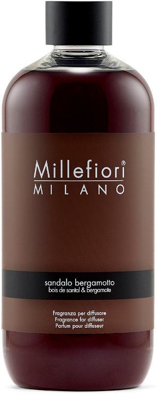 Náplň do difuzéru MILLEFIORI MILANO Sandalo Bergamotto náplň 500 ml