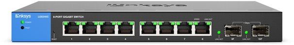 Switch Linksys 8-Port Managed Gigabit + 2 SFP Ports
