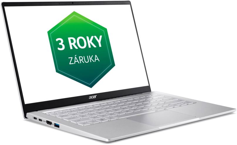 Notebook Acer Swift 3 EVO Pure Silver celokovový (SF314-512-73NA)