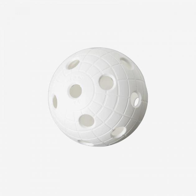 Florbalový míček Unihoc Ball Crater white